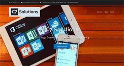 Desktop Screenshot of c7solutions.com